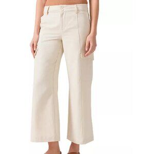 Sanctuary Cropped Wide-Leg Cargo Pants
